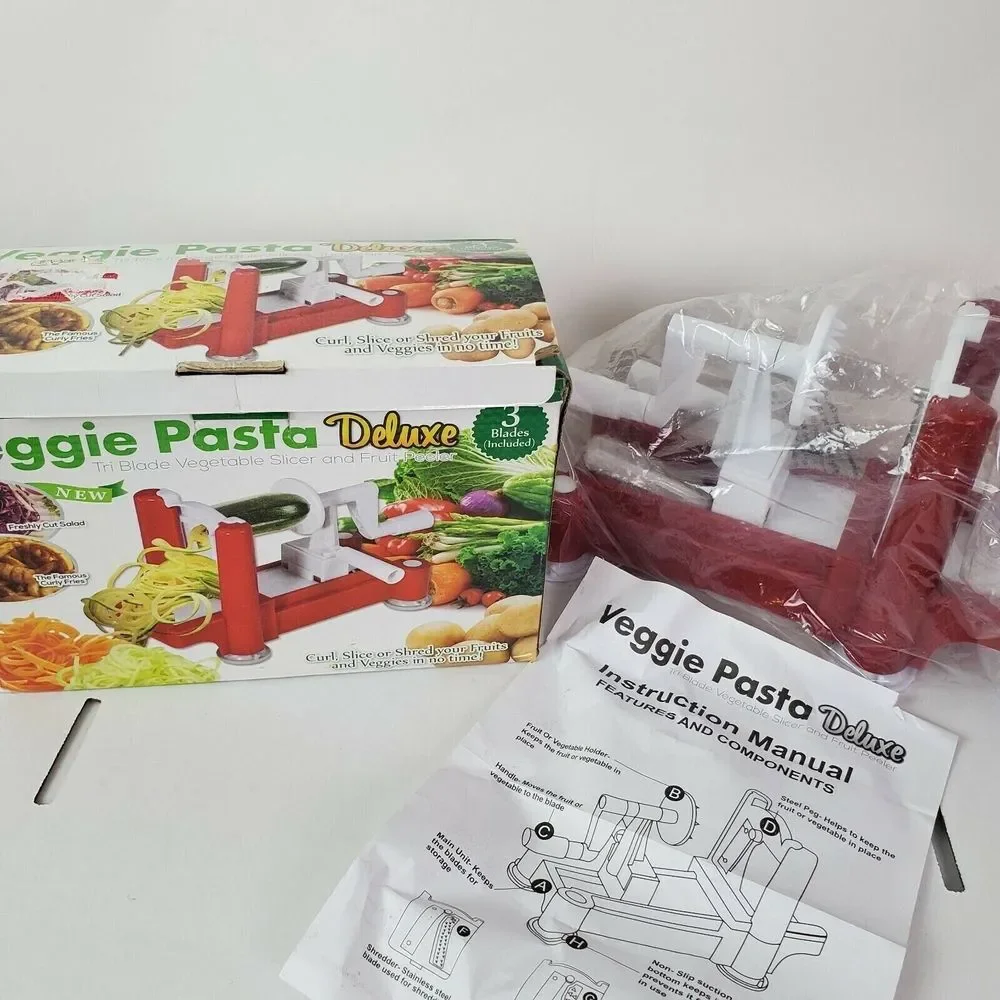 Veggie Pasta Deluxe Blade‎ Vegetable Slicer & Fruit Peeler